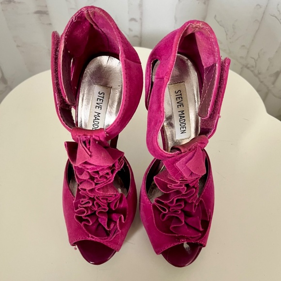 Steve Madden Peep-Toe Heels - Picture 7 of 11